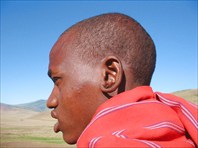  местный абориген-масай